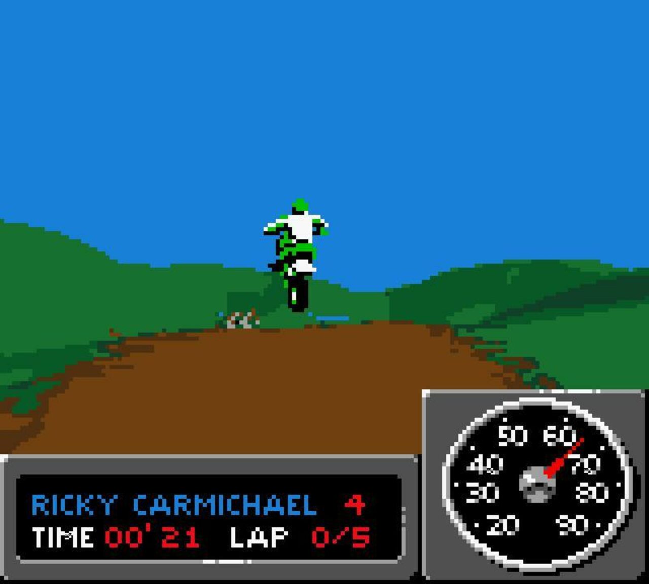 Championship Motocross 2001 Featuring Ricky Carmichael (GBC) Game Boy Color