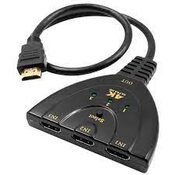 Buy splitter hdmi 4k x 2k 3 puertos entrada interruptor