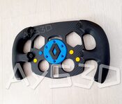 MOD F1 Formula 1 RENAULT para Volante Logitech G29 y G923 de Ps PlayStation y PC