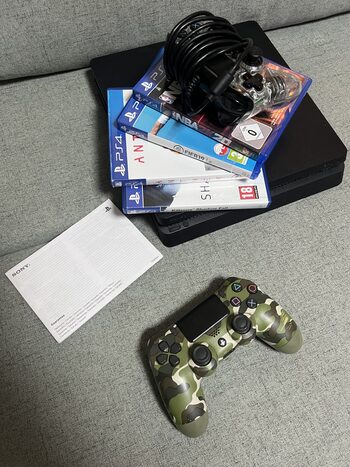 Ps4 slim 500gb + žaidimai  for sale