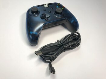 pdp 049-012-1 Midnight Blue Wired Controller Xbox Series X, One, and Windows 10