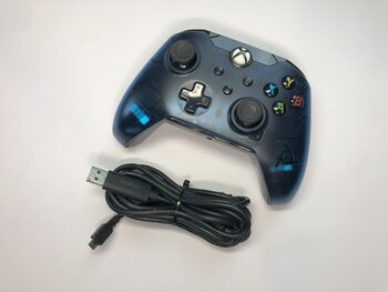 pdp 049-012-1 Midnight Blue Wired Controller Xbox Series X, One, and Windows 10 for sale