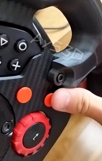 MOD F1 Fórmula 1 para Volante Logitech G29 y G923 de PS PlayStation y PC Naranja