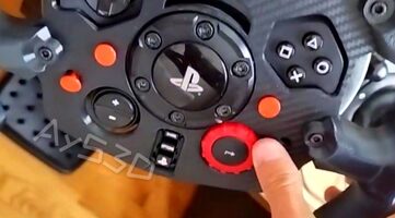 MOD F1 Fórmula 1 para Volante Logitech G29 y G923 de PS PlayStation y PC Naranja