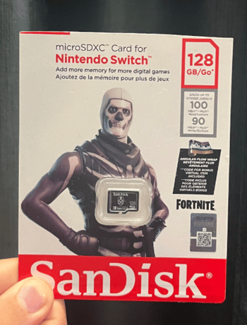 SanDisk micro SD kortelė 128gb