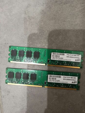 APACER DDR2 2GB(1GBx2) UNB PC2-5300 CL5 667Mhz 1.8v Desktop Memory RAM