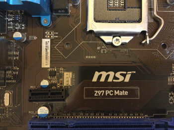 Buy MSI Z97 PC MATE Intel Z97 ATX DDR3 LGA1150 2 x PCI-E x16 Slots Motherboard