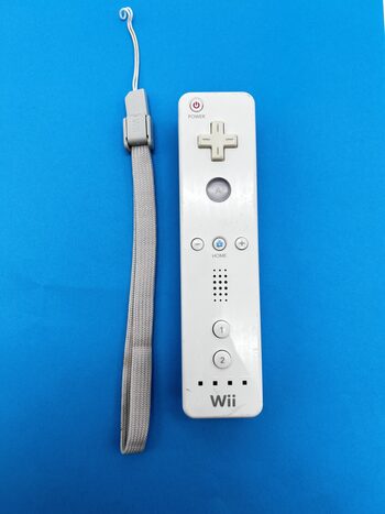 Originalus Nintendo Wii Valdiklinis Baltas Pultelis + Riešo Diržas