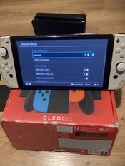 Nintendo Switch OLED, Red and Blue/White Gold, 64GB