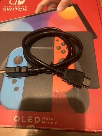 Nintendo Switch OLED, Red and Blue/White Gold, 64GB