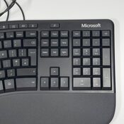 Microsoft Ergonomic Keyboard - Black Wired Comfortable Ergonomic Keyboard