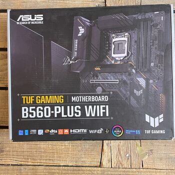 ASUS TUF Gamng B560-Plus WiFi Intel LGA 1200 HDMI 2.0, Intel WiFi6, Thunderbolt 4, PCIe 4.0, Aura Sync) - Defect Motinine plokste MB Motherboard Defektuota