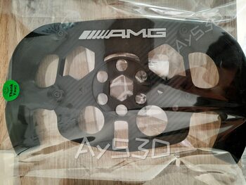 MOD F1 Formula 1 MERCEDES AMG para Volante Logitech G29 y G923 de PS PlayStation