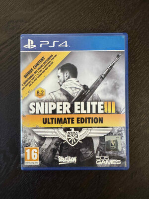 Sniper Elite 3 Ultimate Edition PlayStation 4
