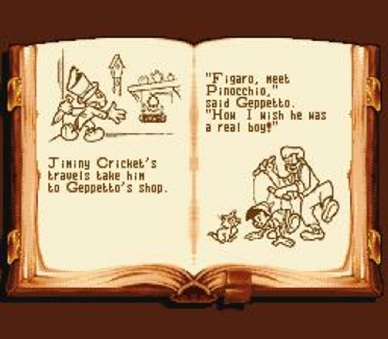 Pinocchio (1996) Game Boy