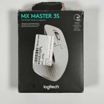 Logitech MX Master 3S Wireless Performance Mouse - Pale Gray