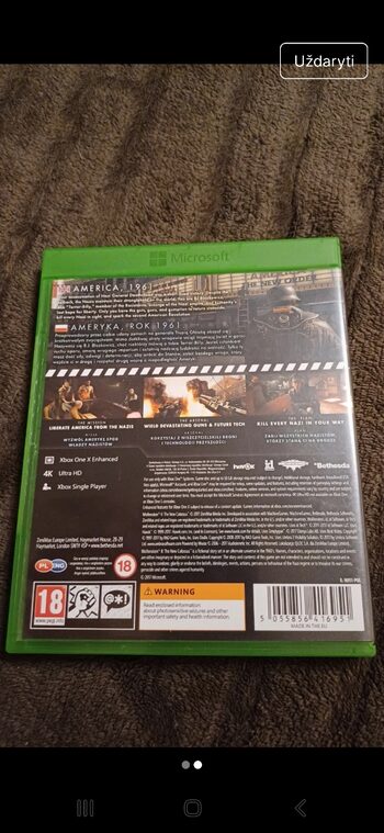 Wolfenstein 2: The New Colossus Xbox One