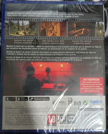 Martha is dead PlayStation 5
