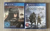 Buy Neišpakuoti God of war ragnarok ir Assassins creed mirage ps4 žaidimai!