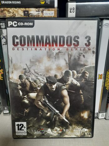 Videojuego pc commandos 3 destination Berlín