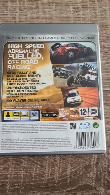 Colin McRae: DiRT PlayStation 3