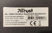 Teclado Trust Slimline Aluminium