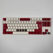 Varmilo VEA88 TKL Gaming Keyboard, MX-Red, White LED, White