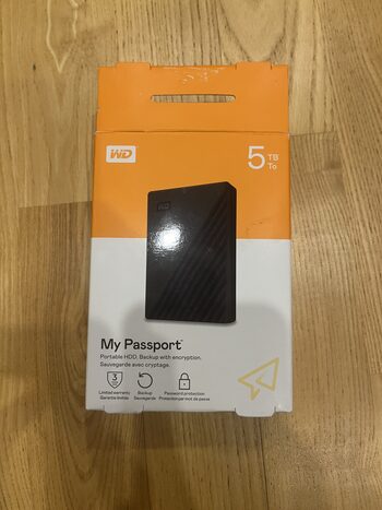 WD My pasport 5TB HDD for sale