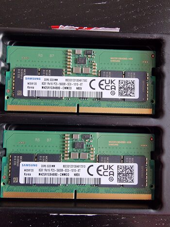 Samsung DDR5 SODDIM 5600 2x8 gb