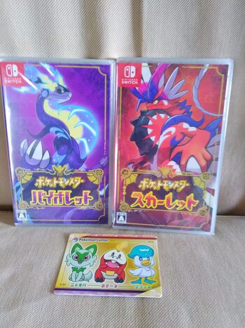 Pokémon Scarlet and Pokémon Violet Double Pack Nintendo Switch