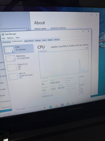 Lenovo G50-80 i5-5200u 6GB RAM 128GB SSD