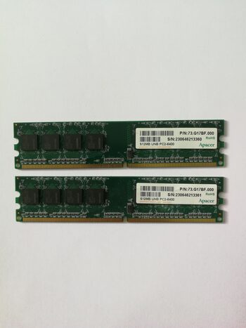 DDR2 Apacer 512MB UNB PC2-6400 