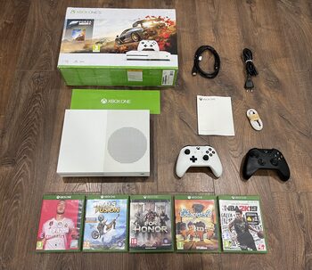 Xbox One S, White, 1tb/2 pultai/ 5 žaidimai