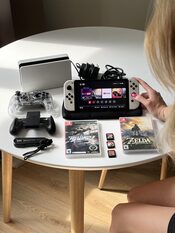 Nintendo Switch Oled 128gb + 3 žaidimai :)