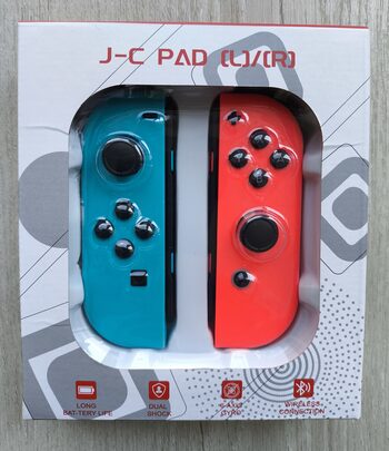 Nauji Nintendo Switch Joy-con pulteliai Blue/Red