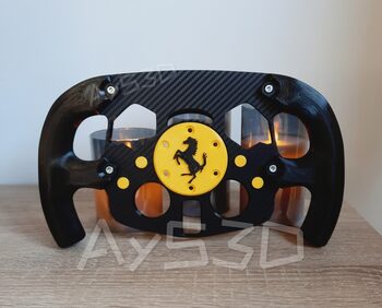 MOD F1 Formula 1 FERRARI para Volante Logitech G29 y G923 de Ps PlayStation y PC