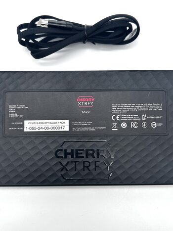 Cherry XTRFY K5V2 RGB Compact Mechaninė Gaming Klavaitūra