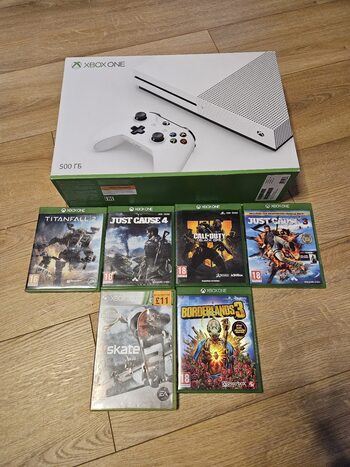 Xbox One S su žaidimais