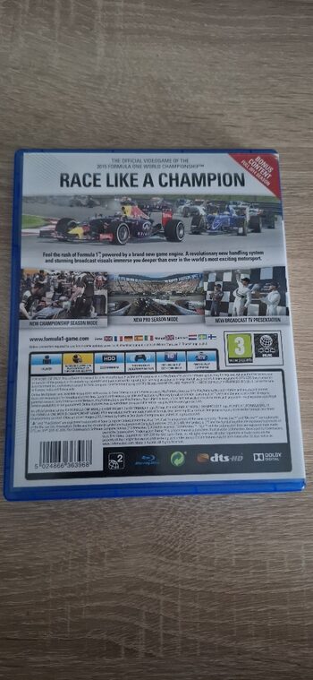 F1 2015 PlayStation 4