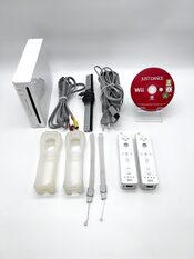 Nintendo Wii RVL-001 Žaidimų Konsolės Pilnas Baltas Rinkinys