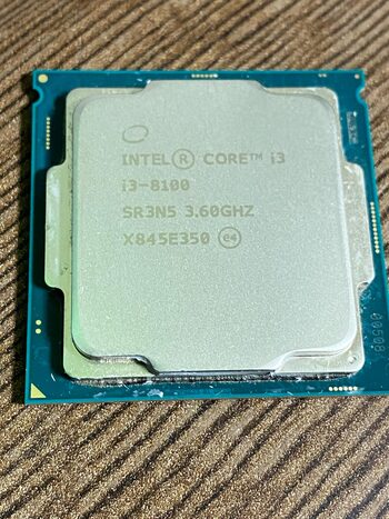 Intel Core i3-8100 3.6 GHz LGA1151 Quad-Core CPU