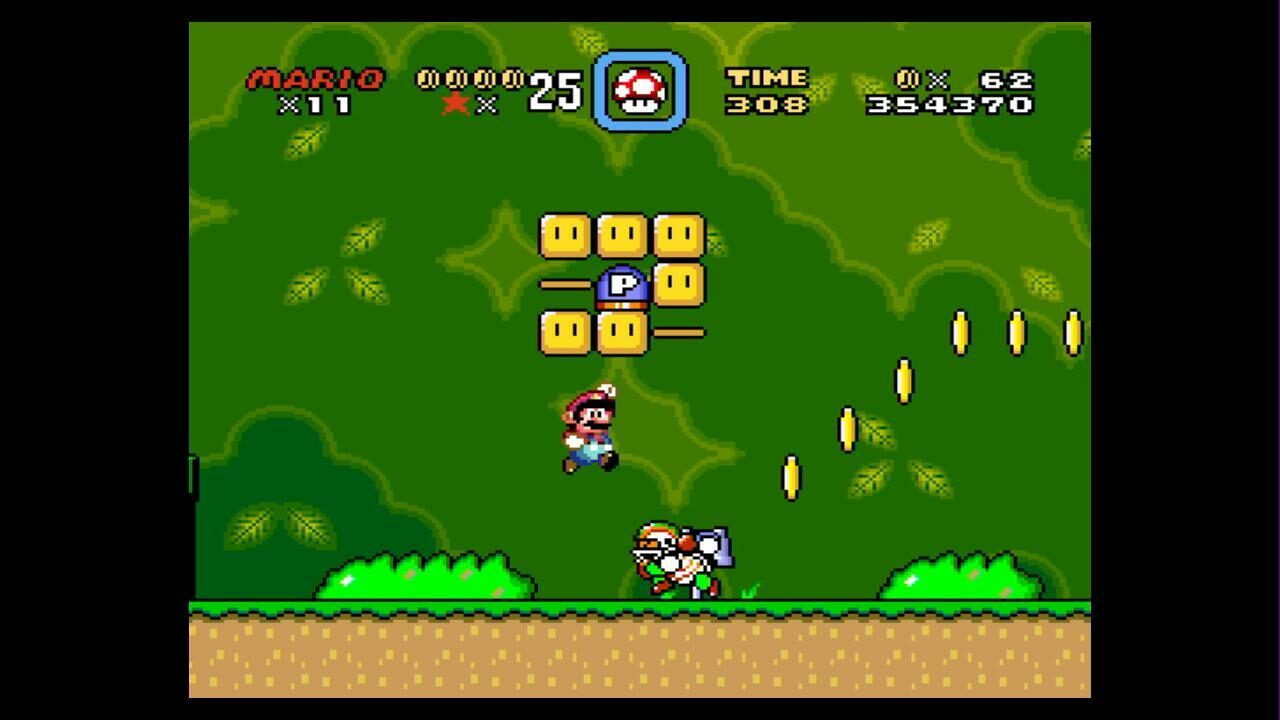 Super Mario All-Stars and Super Mario World SNES