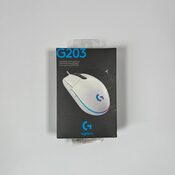 Logitech G203 LIGHTSYNC RGB 6 Button Gaming Mouse - White