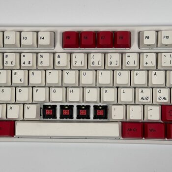 Buy Varmilo VEA88 TKL Gaming Keyboard, MX-Red, White LED, White