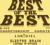 Get Best of the Best: Championship Karate SNES