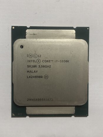 Intel Core i7-5930K 3.5-3.7 GHz LGA2011 v3 6-Core OEM/Tray CPU