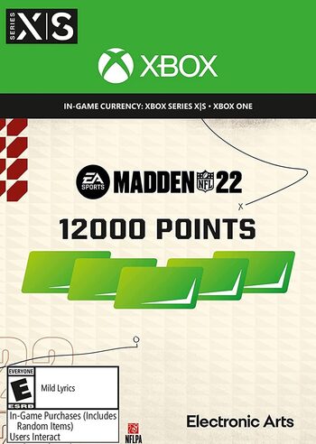 MADDEN NFL 22 - 12000 Madden Points XBOX LIVE Key EUROPE