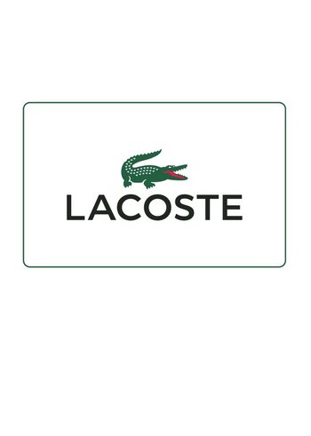 Lacoste Gift Card 500 SAR Key SAUDI ARABIA