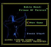 Redeem Robin Hood: Prince of Thieves Game Boy