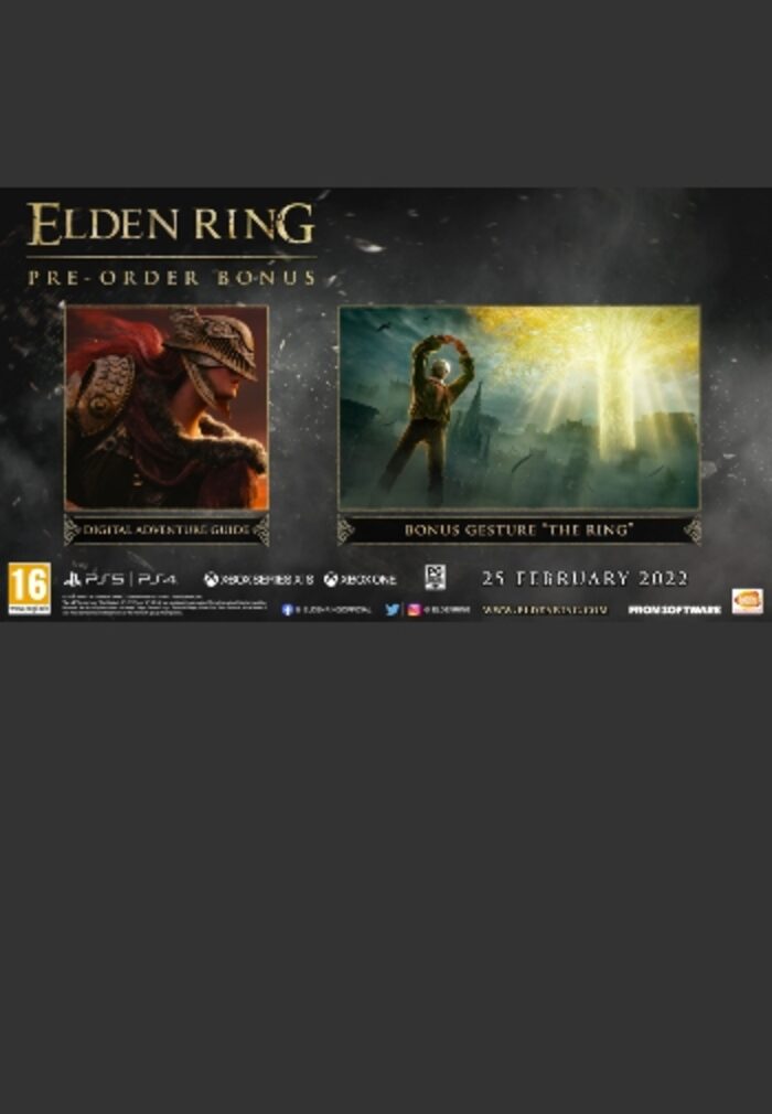 Elden Ring Preorder Bonus (PC) Steam Key Cheap